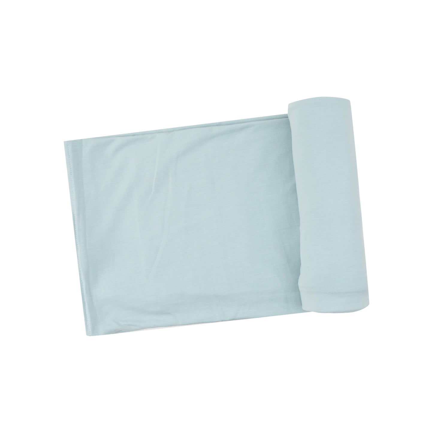 Angel Dear Bamboo Stretch Knit Swaddle Blanket - Cloud Blue