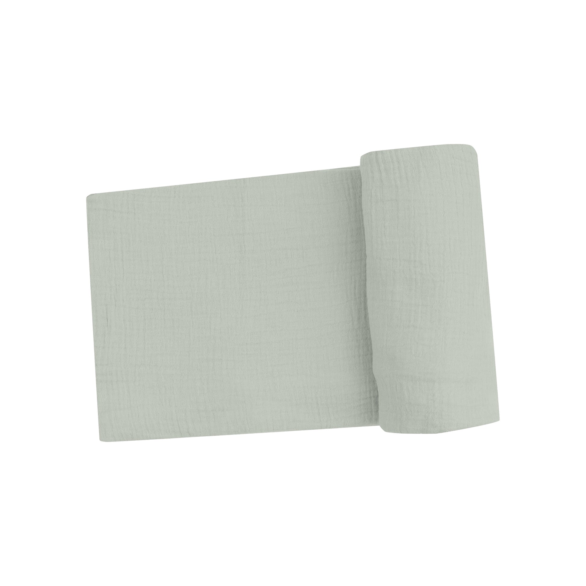 Angel Dear Bamboo Cotton Muslin Swaddle Blanket - Desert Green