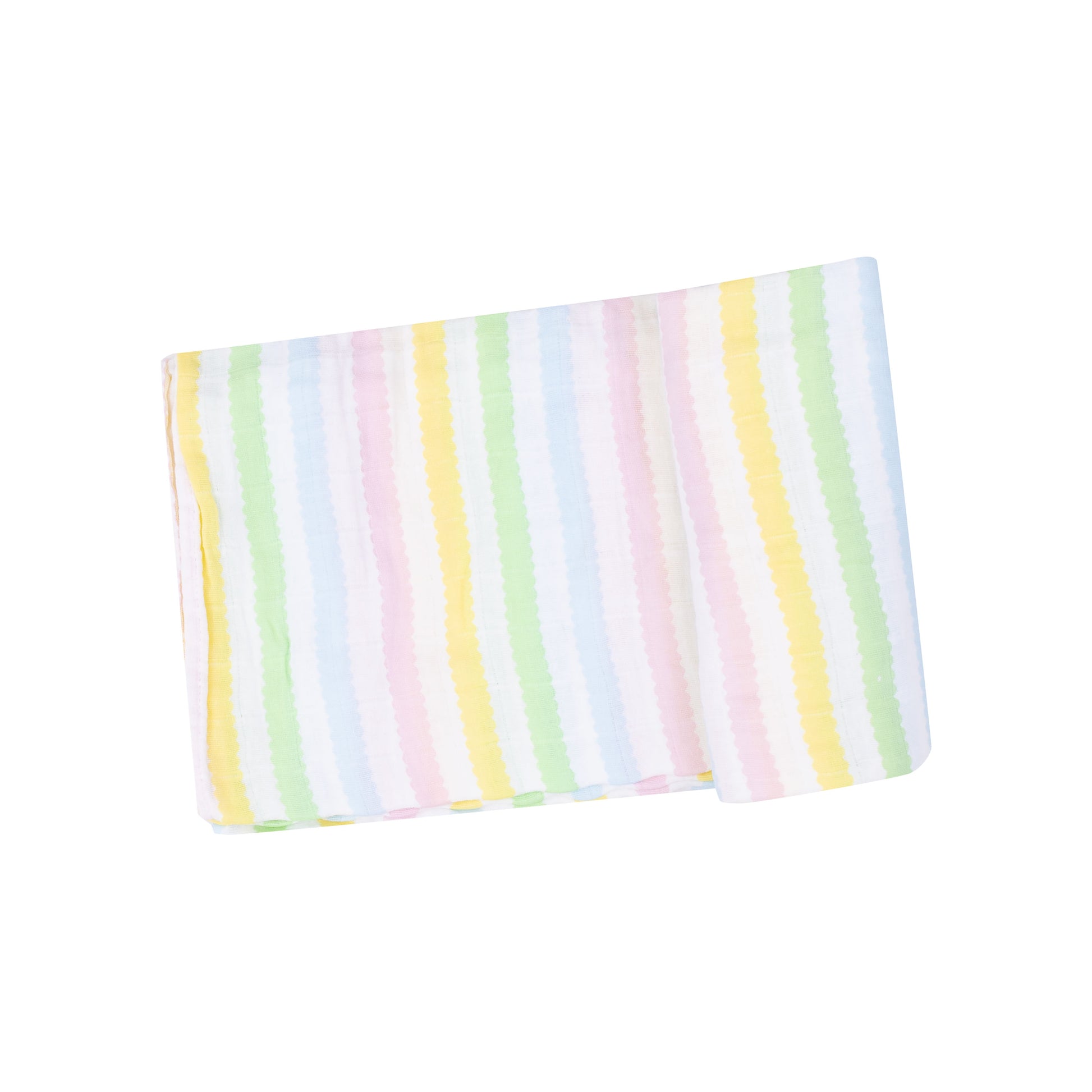 Angel Dear Bamboo Cotton Muslin Swaddle Blanket - Ric Rac Stripe