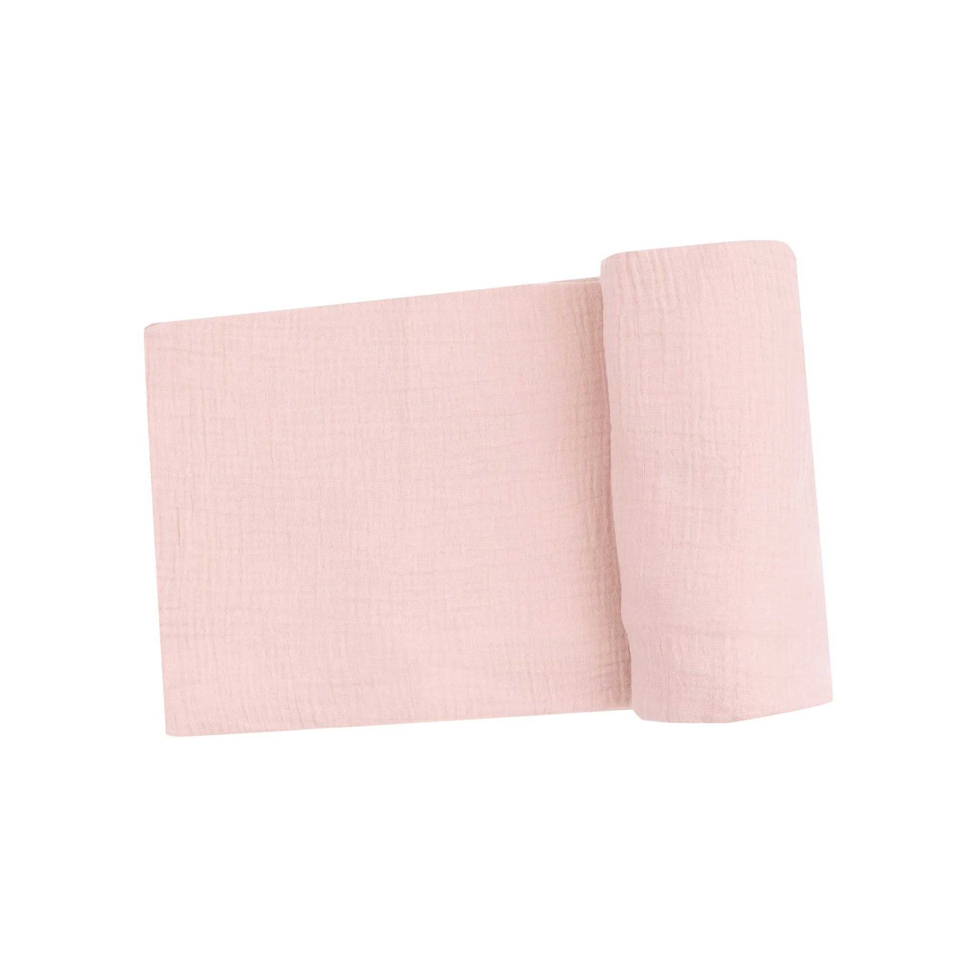 Angel Dear Bamboo Cotton Muslin Swaddle Blanket - Rose Smoke