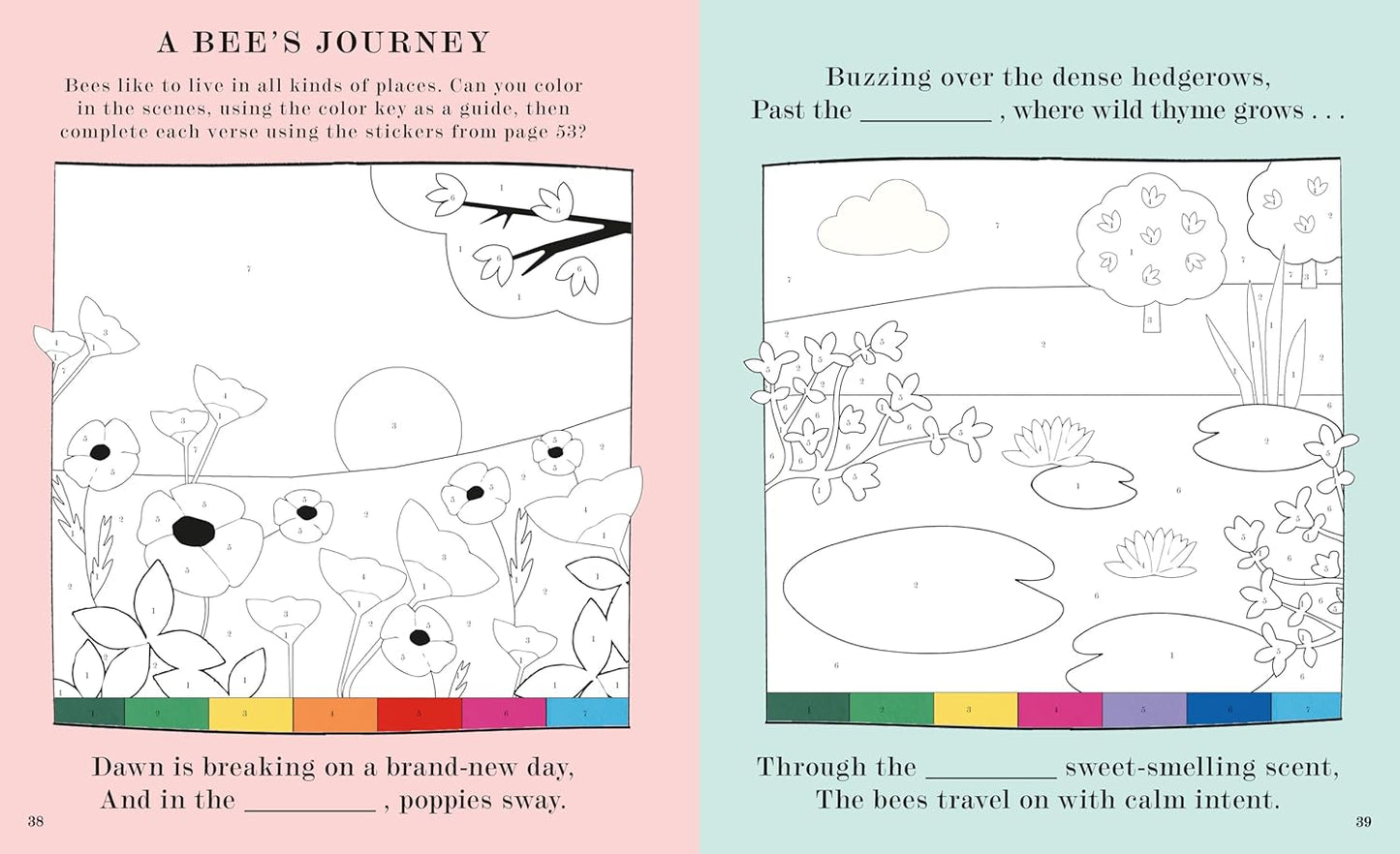 Bee: A Peek-Through Activity Book with Over 200 Stickers
