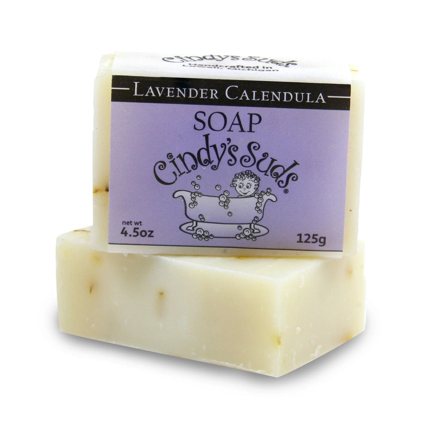 Cindy's Suds Bar Soap - Lavender Calendula