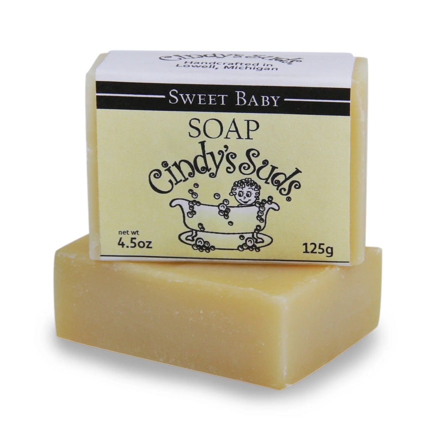 Cindy's Suds Bar Soap - Sweet Baby