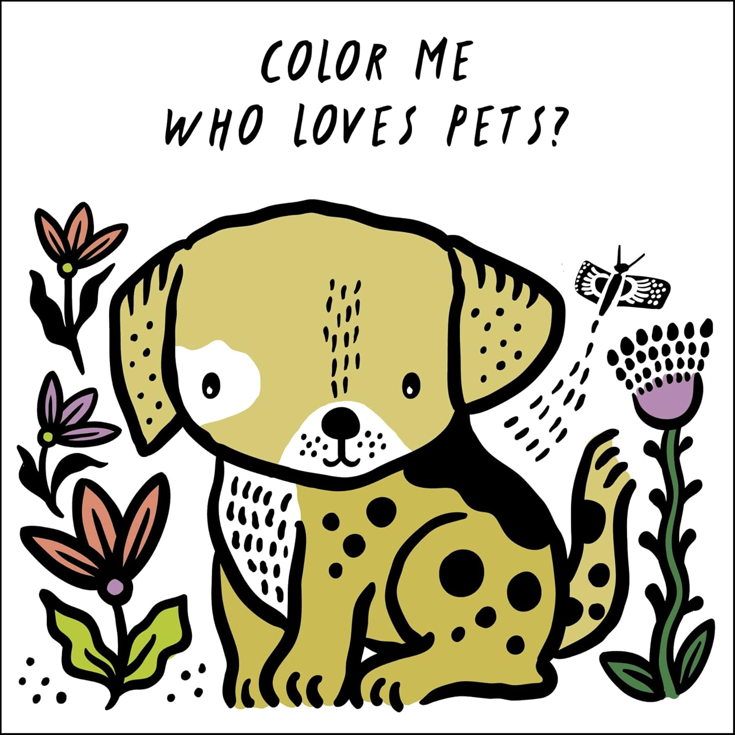 Color Me: Who Loves Pets?: Baby's First Bath Book
