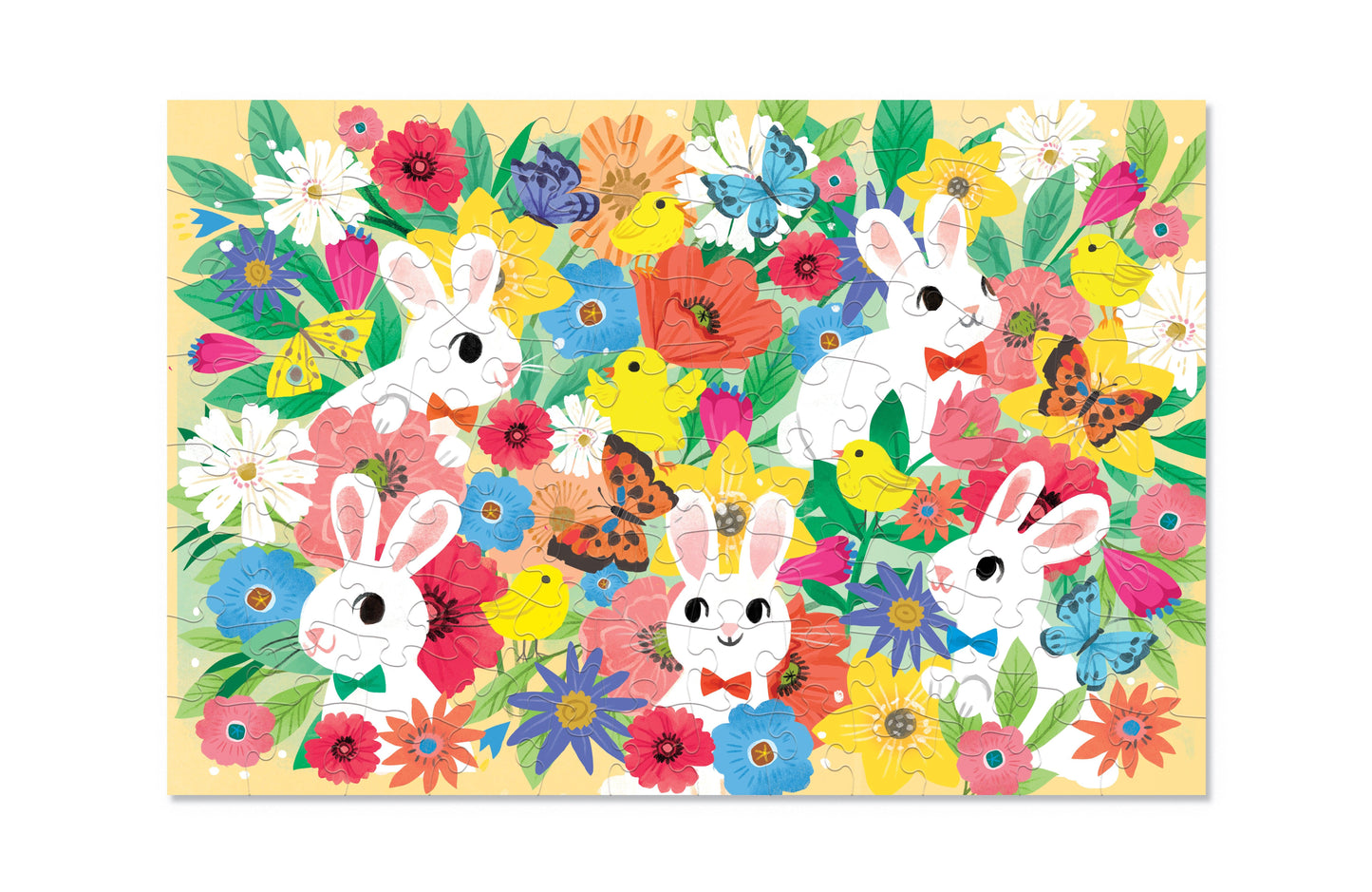 Fuzzy Bunny 100-Piece Puzzle