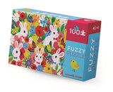 Fuzzy Bunny 100-Piece Puzzle