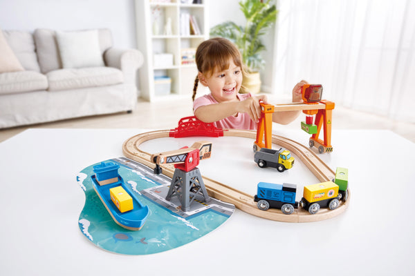 Hape Wooden Trains