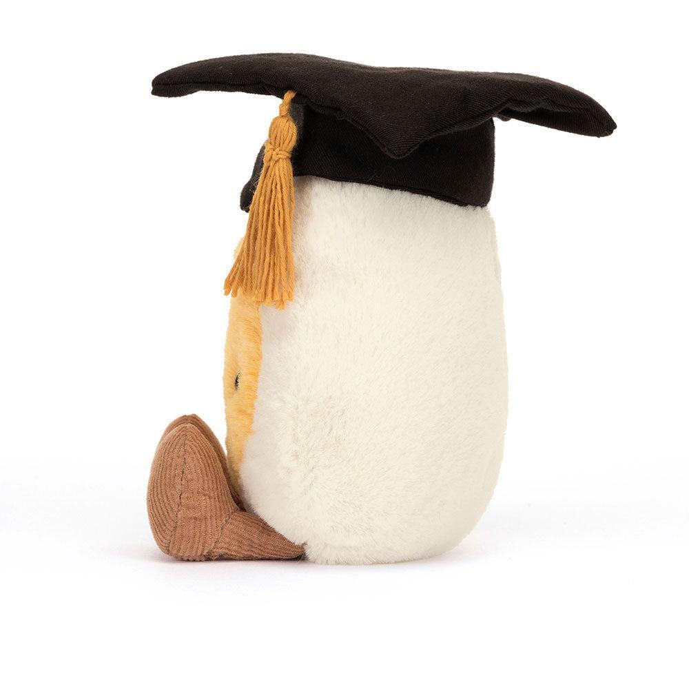JellyCat Amuseables Boiled Egg Graduation Plush