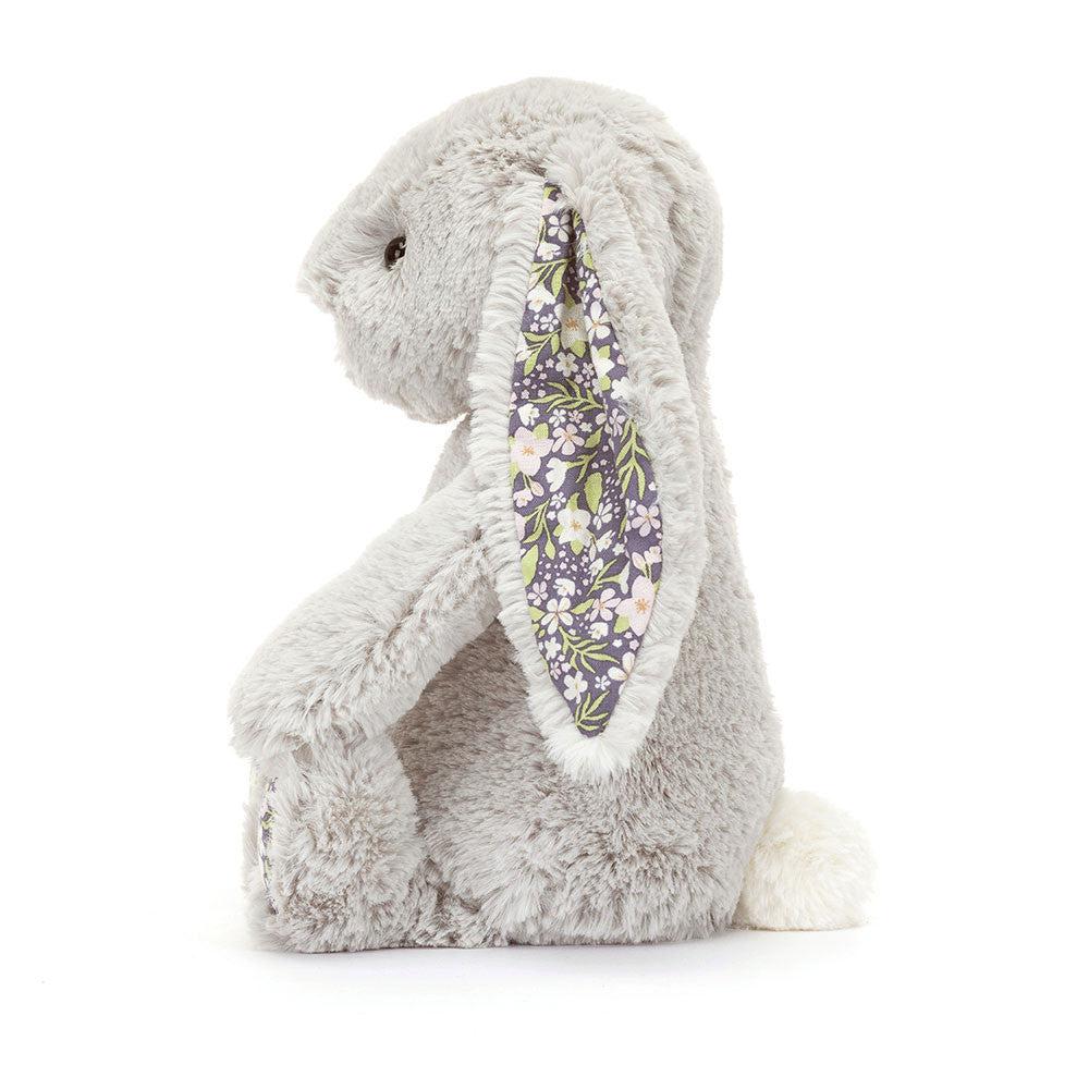 JellyCat Blossom Silver Bunny Bloom Plush