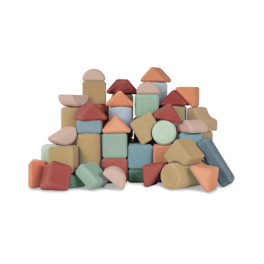 Korko Giant Architects Set - 60 Cork Building Blocks