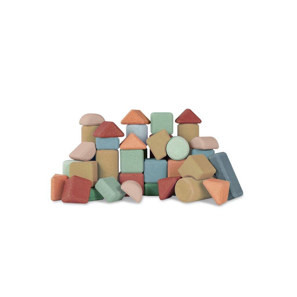Korko Tall Architects Set - 40 Cork Building Blocks