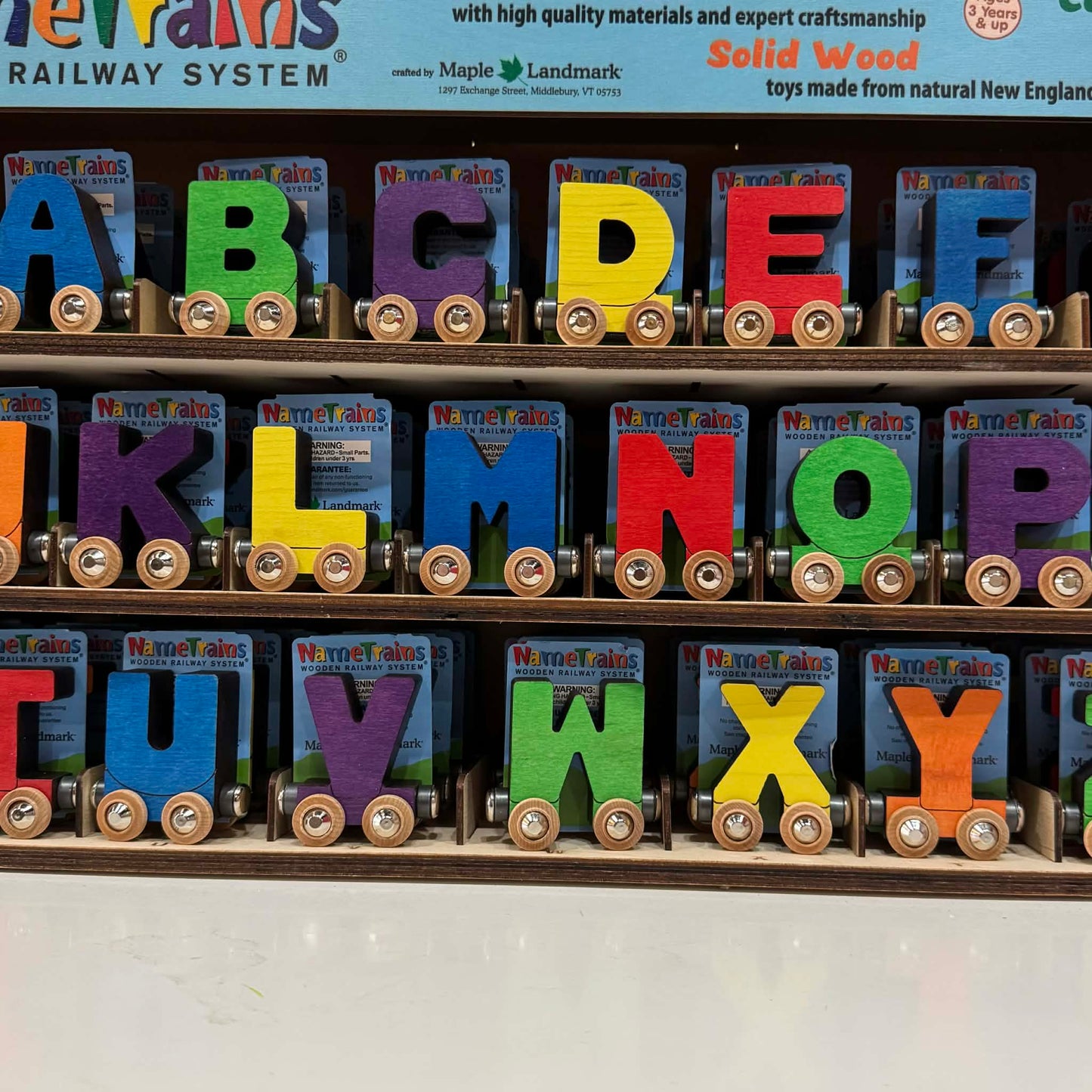 Name Train Letters