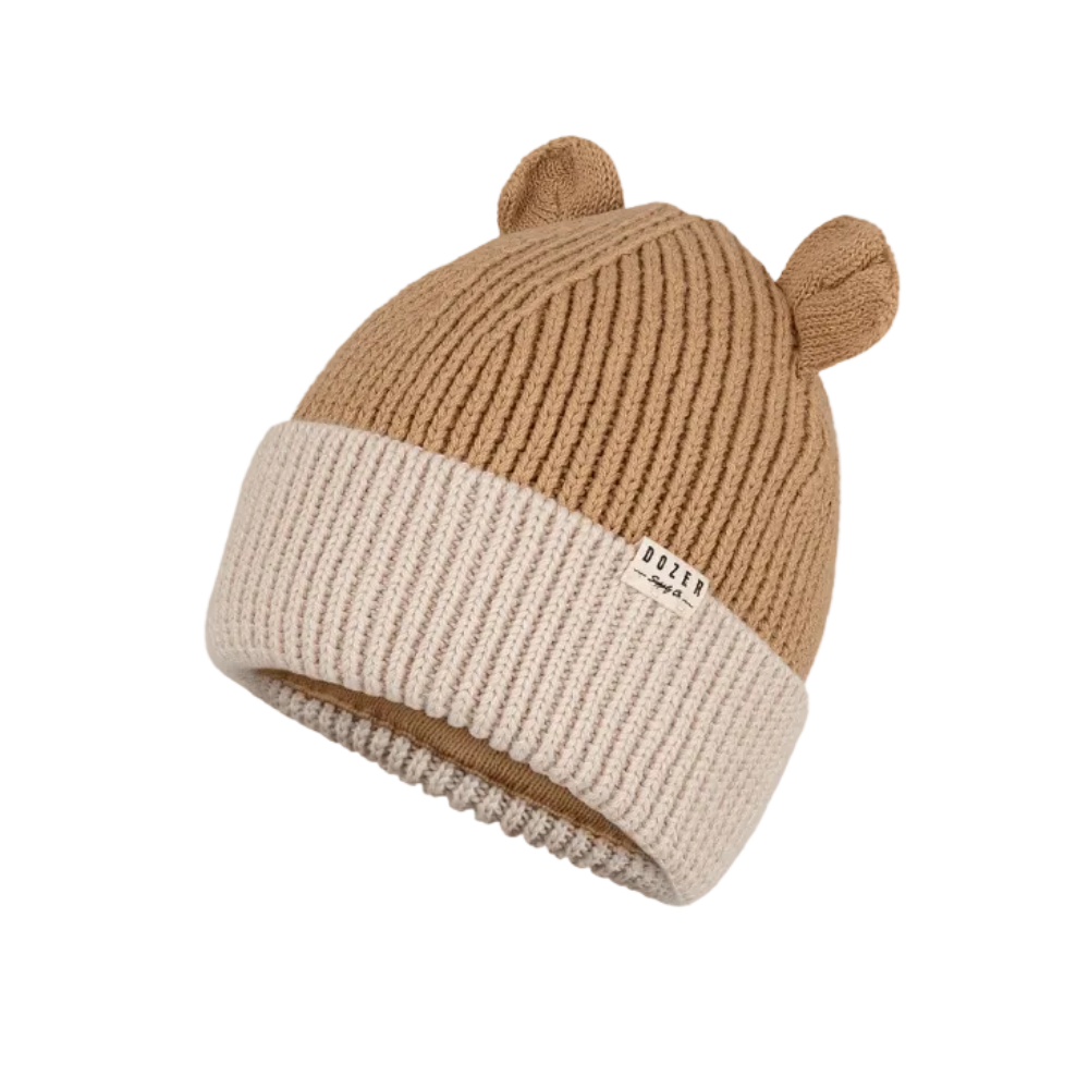 Dozer Baby Boy's Beanie - Orford (Caramel)