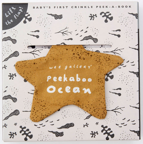 Peekaboo Ocean: Baby's First Crinkle Peek-A-Book