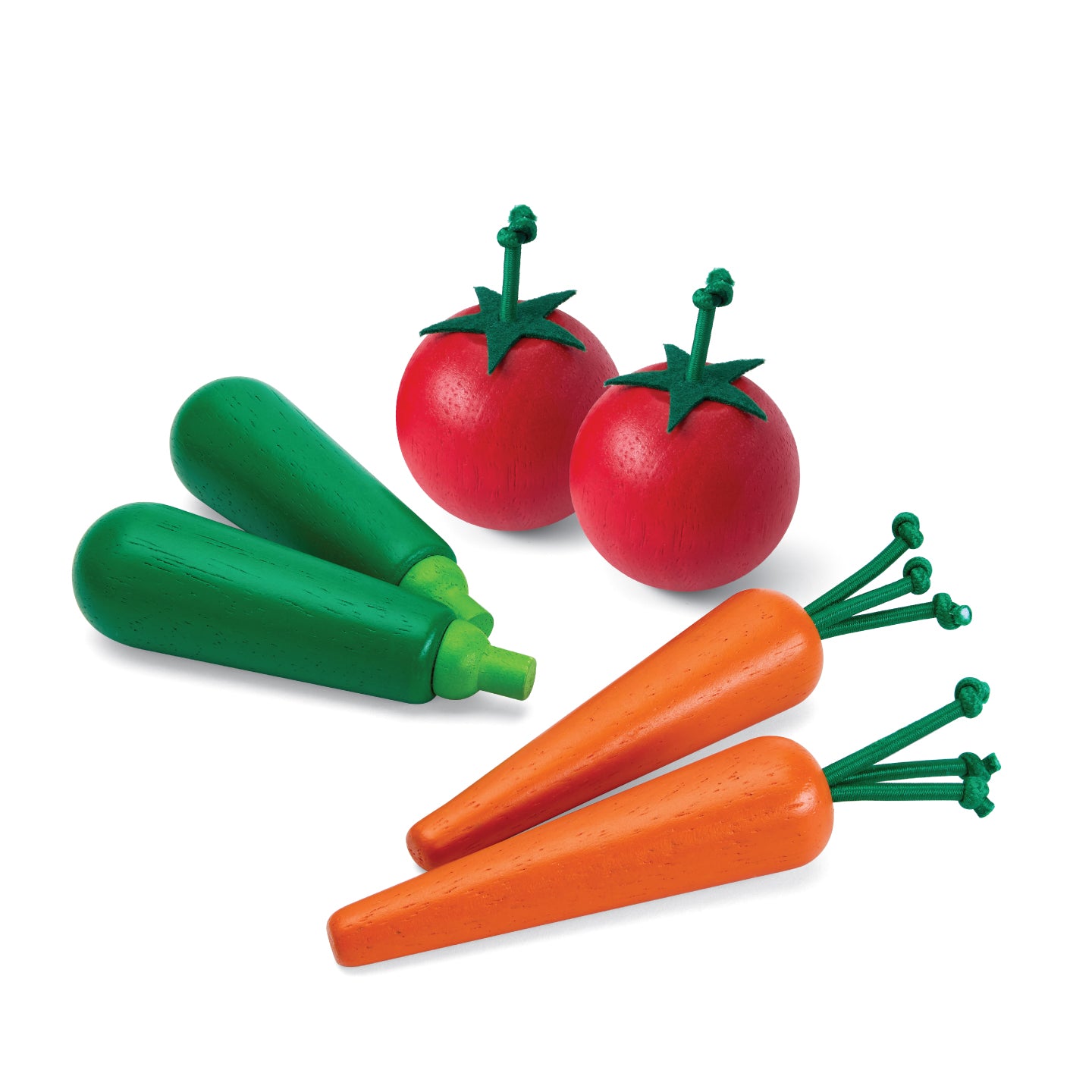 Plan Toys Fresh Produce Set B (Carrots, Zucchinis & Tomatoes)