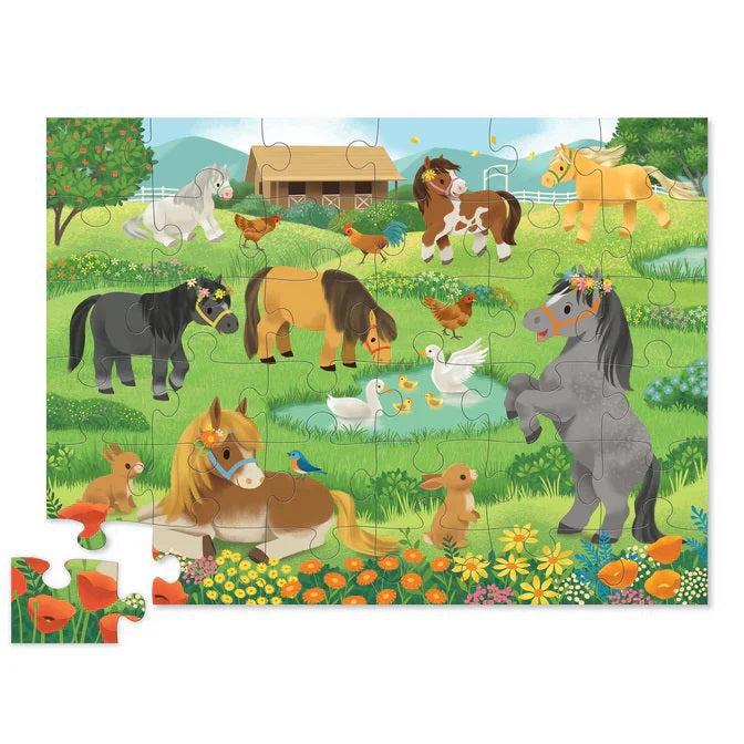 Pretty Ponies 36-Piece Floor Puzzle