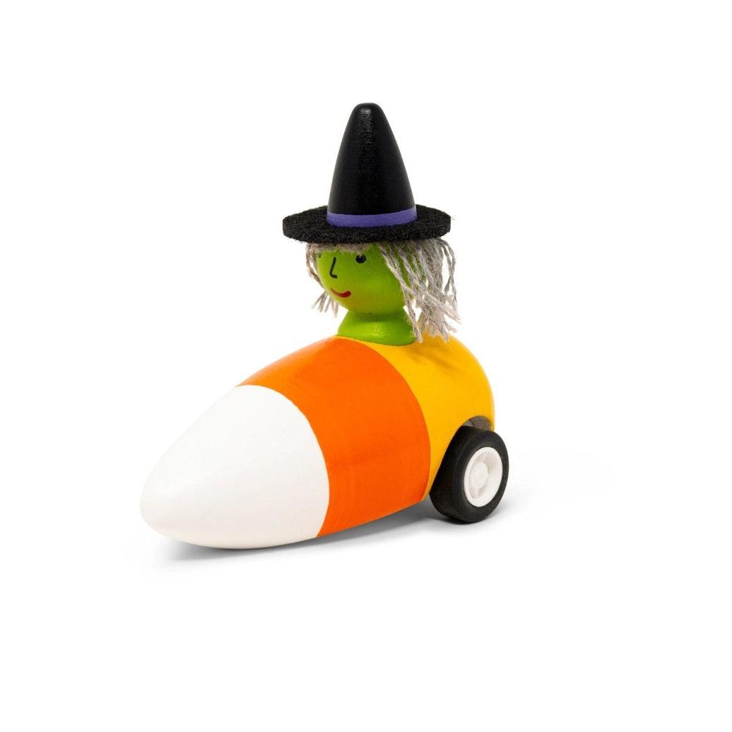 Pull-Back Halloween Candy Corns - Witch
