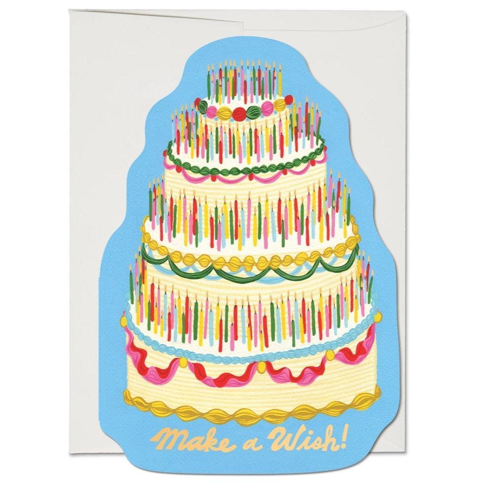 Red Cap Birthday Cards - Make a Wish