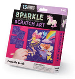 Sparkle Scratch Art Activity Set - Magical Friends
