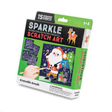 Sparkle Scratch Art Activity Set - Christmas