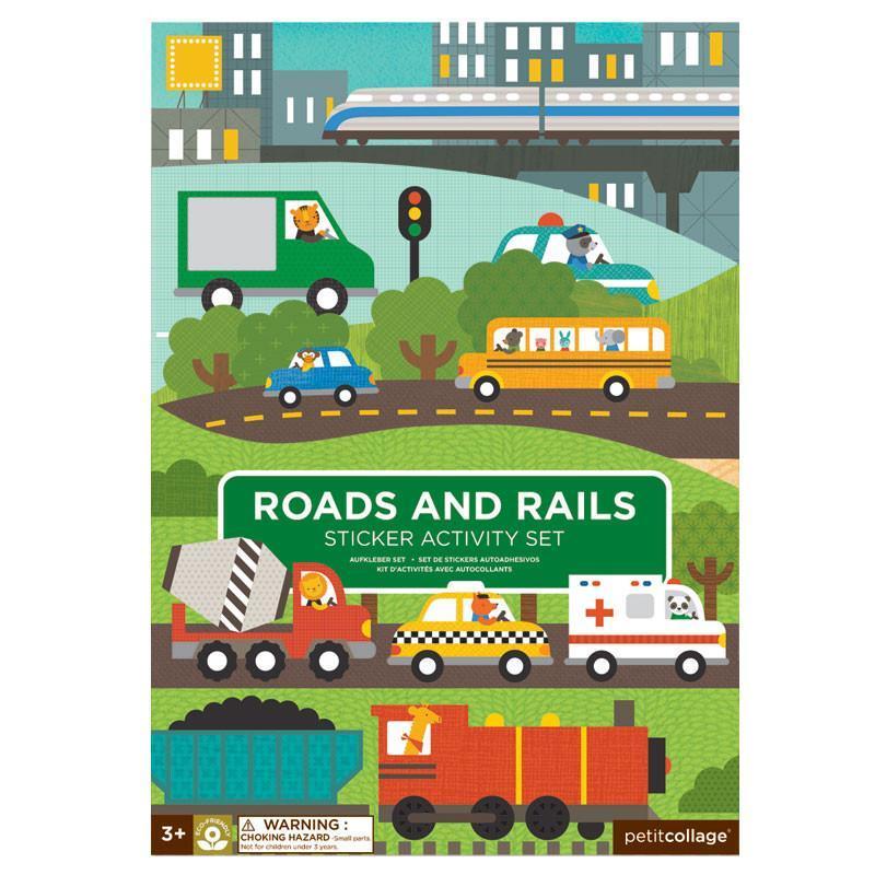 Sticker Activity Sets - Roads & Rails