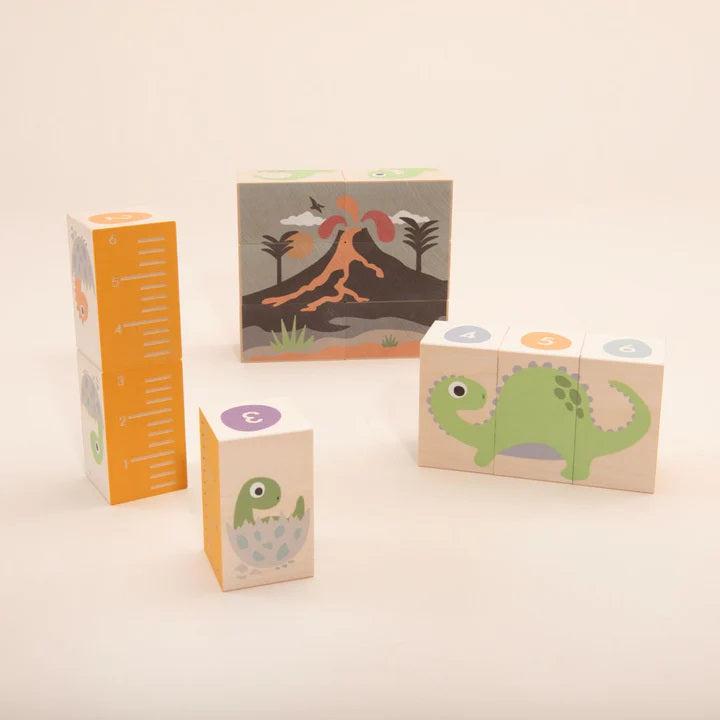 Uncle Goose Environments - Dinosaur Blocks