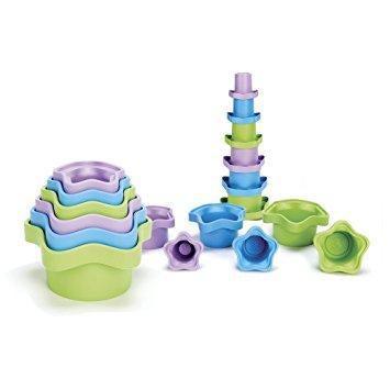 Hopscotch Lane 8 Piece Bath Stacking Cups, Children 6+ Months