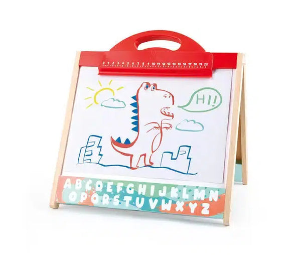 Toddler Easel, 3-in-1 Kids Art Easel Double-Sided Tabletop Easel with Art  Accessories