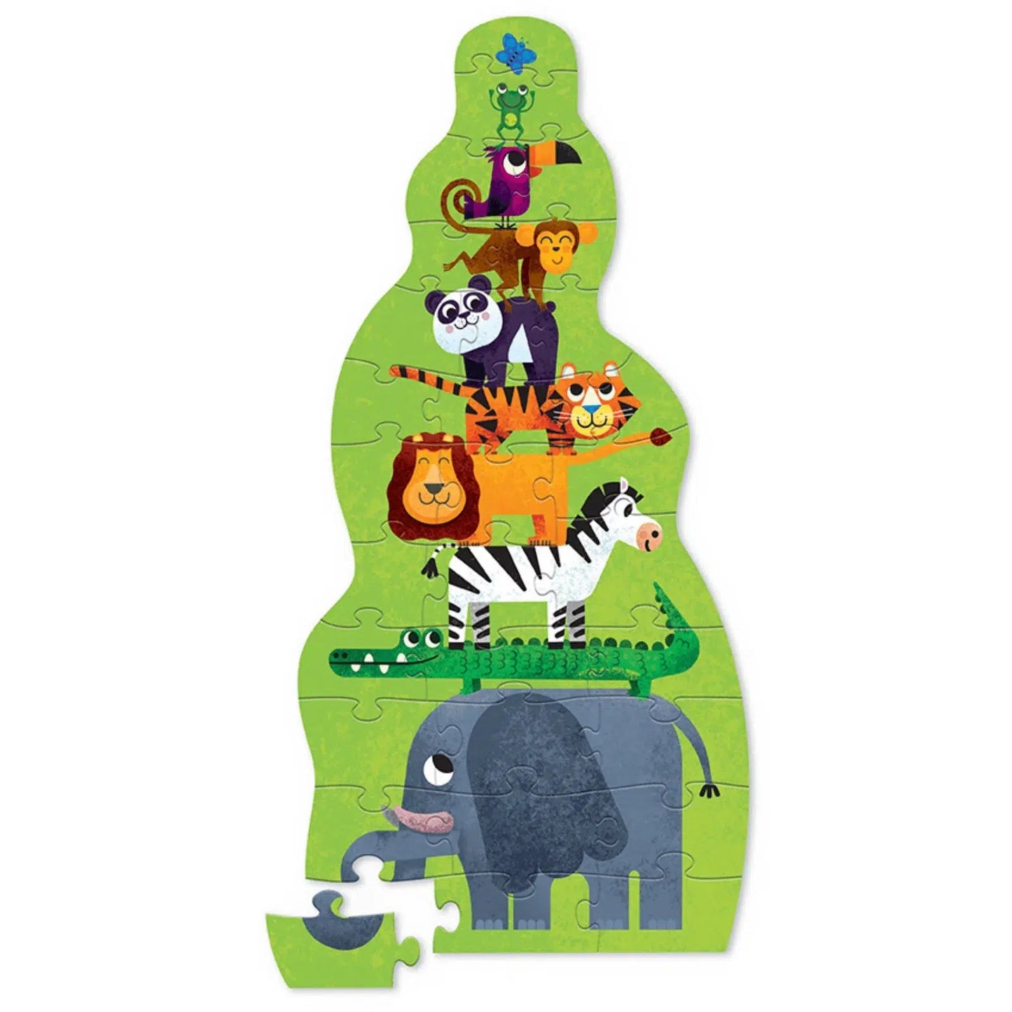 Jungle 30-Piece Tower Puzzle