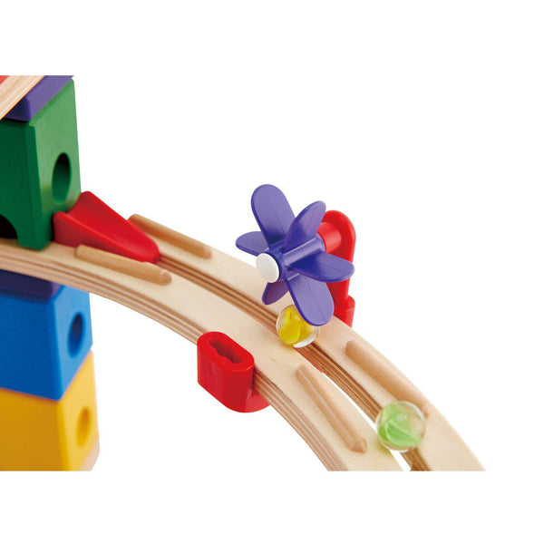 Quadrilla Race to the Finish Marble Run Hopscotch Children s Store