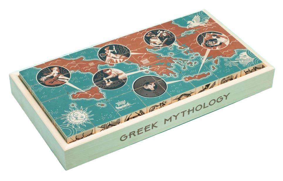 Uncle Goose Greek Mythology Blocks