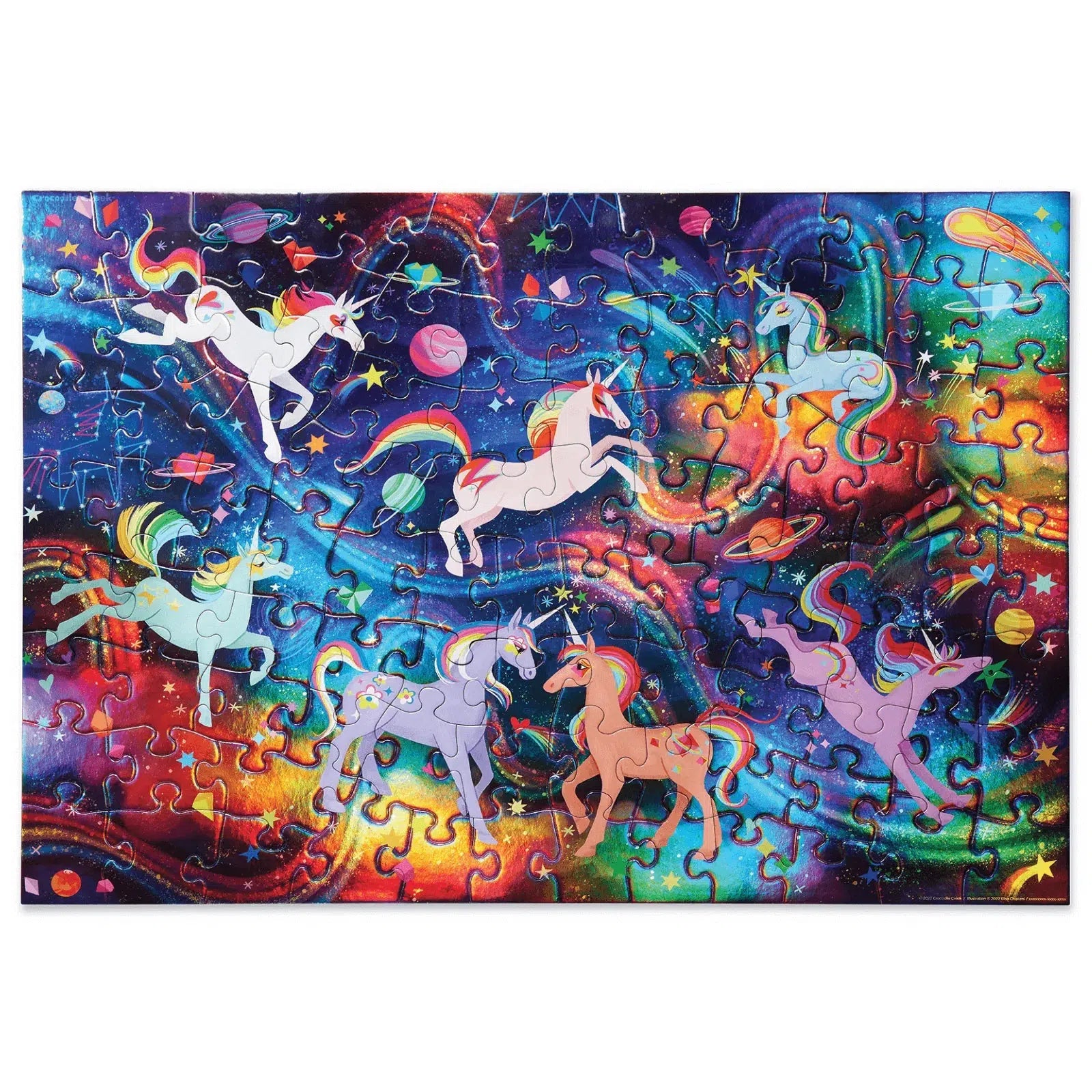 Unicorn Galaxy 100-Piece Holographic Puzzle
