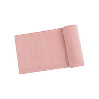 Angel Dear Bamboo Stretch Knit Swaddle Blanket - Mellow Rose