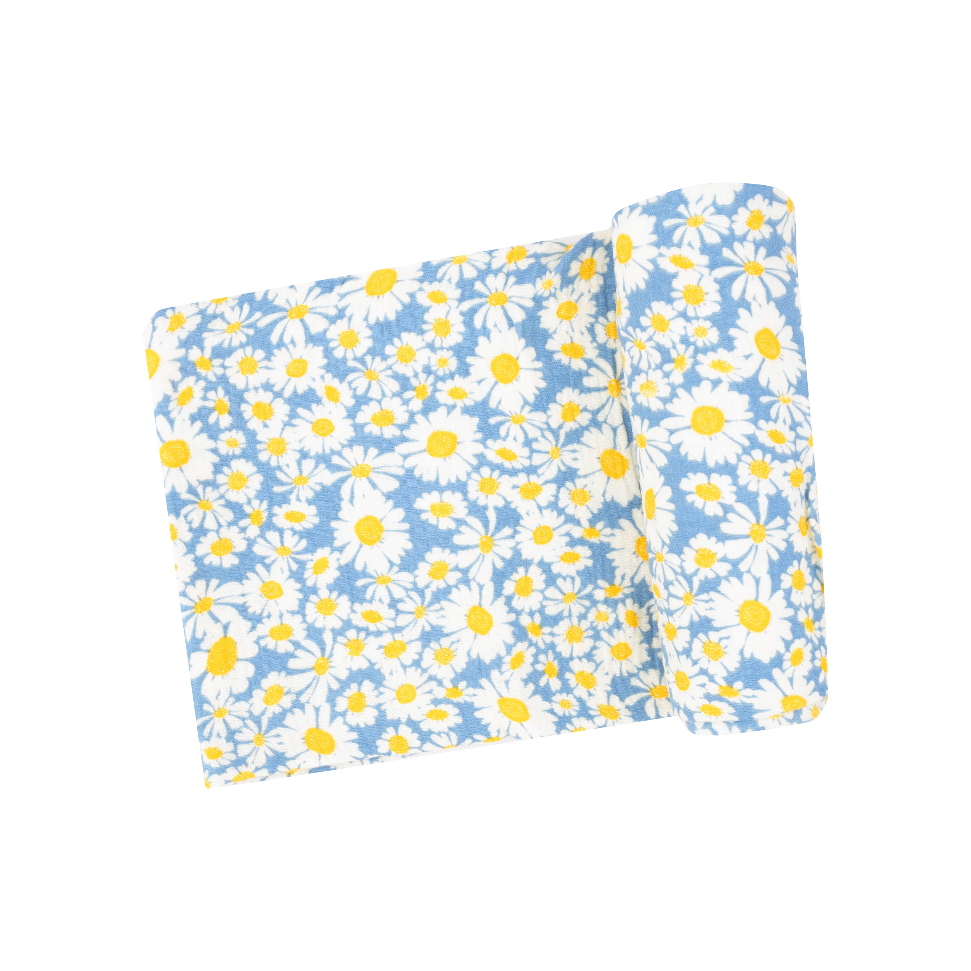 Angel Dear Bamboo Cotton Muslin Swaddle Blanket - Shasta Daisy