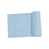Angel Dear Ribbed Modal Swaddle Blanket - Dream Blue