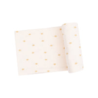 Angel Dear Ribbed Modal Swaddle Blanket - Simple Suns