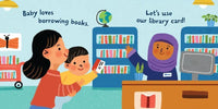 Baby Loves the Library Indestructible Book
