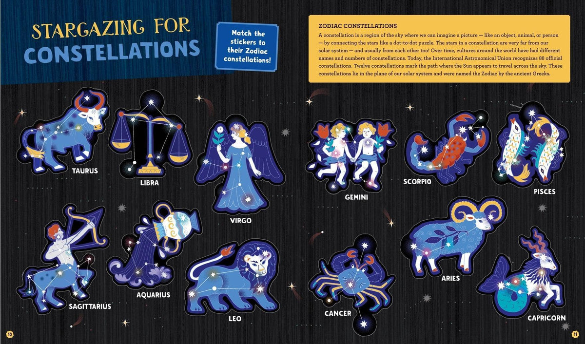 Barefoot Books Solar System Sticker Book