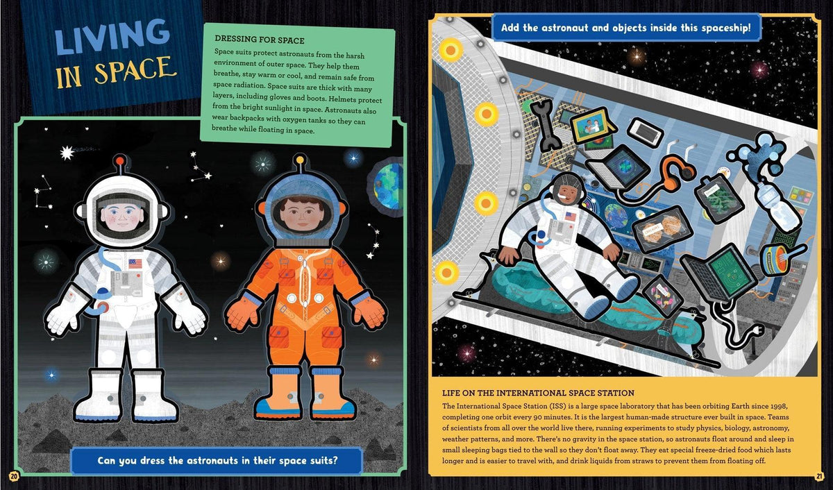 Barefoot Books Solar System Sticker Book