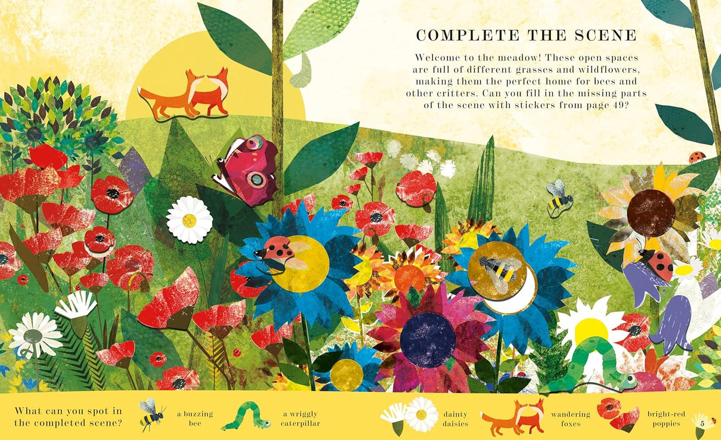 Bee: A Peek-Through Activity Book with Over 200 Stickers