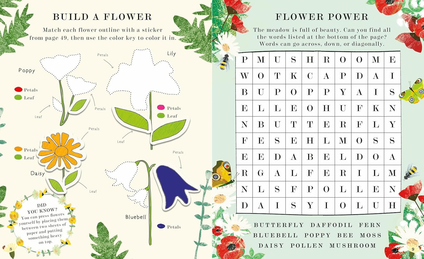 Bee: A Peek-Through Activity Book with Over 200 Stickers