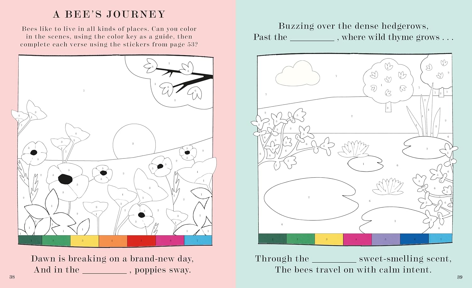 Bee: A Peek-Through Activity Book with Over 200 Stickers