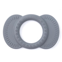 Bella Tunno Rattle Teether - Grey Elephant