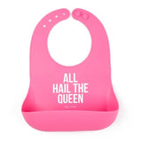 Bella Tunno Silicone Wonder Bib - All Hail the Queen