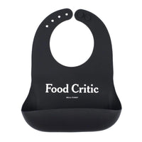Bella Tunno Silicone Wonder Bib - Food Critic