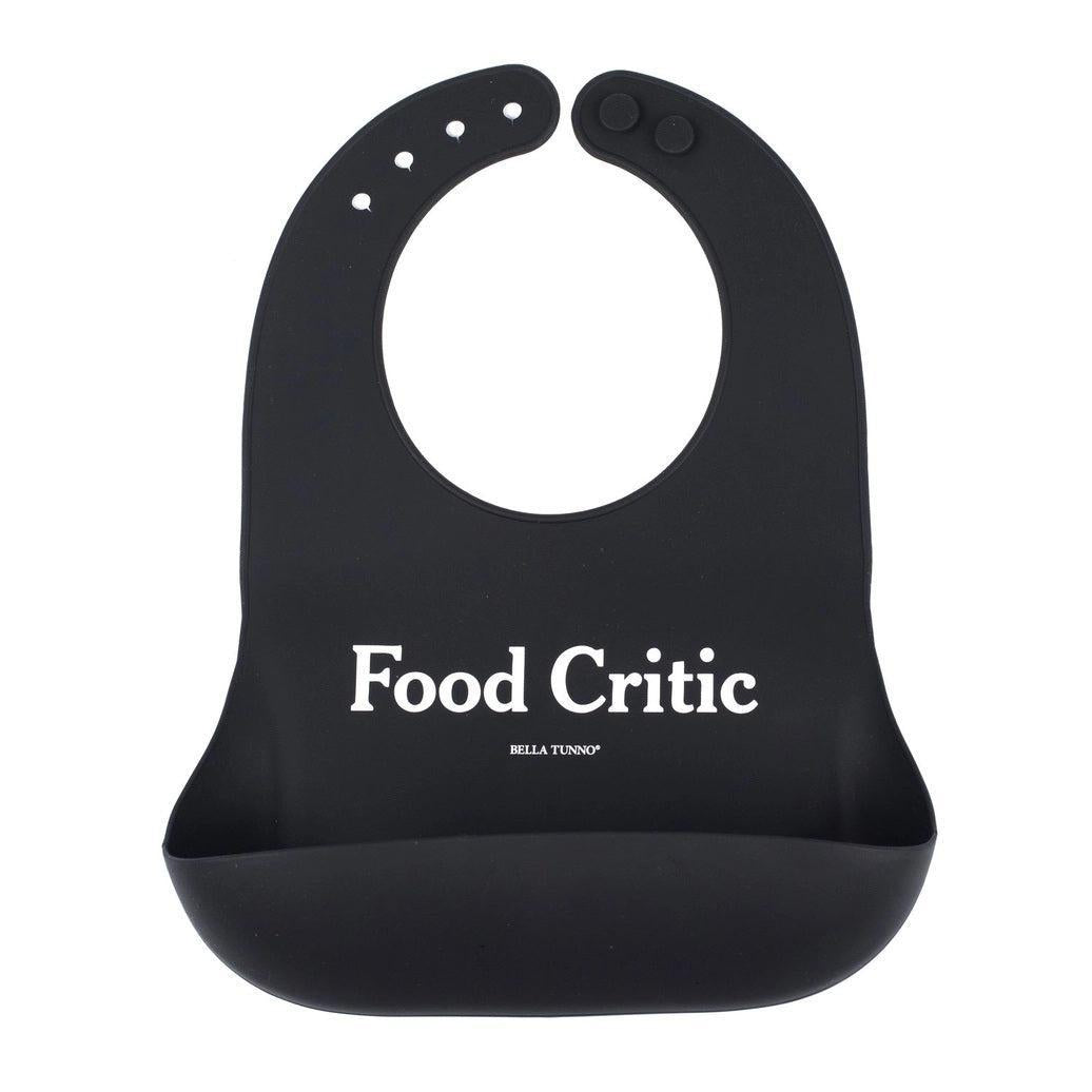 Bella Tunno Silicone Wonder Bib - Food Critic