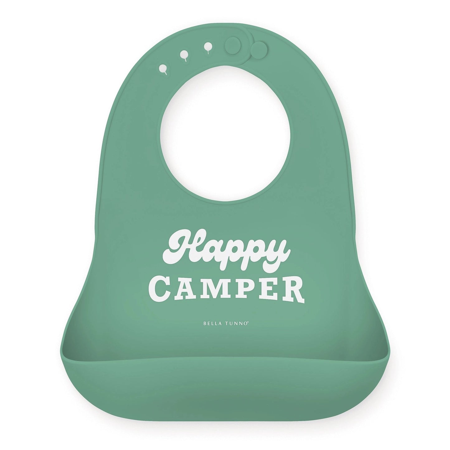 Bella Tunno Silicone Wonder Bib - Happy Camper