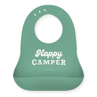 Bella Tunno Silicone Wonder Bib - Happy Camper