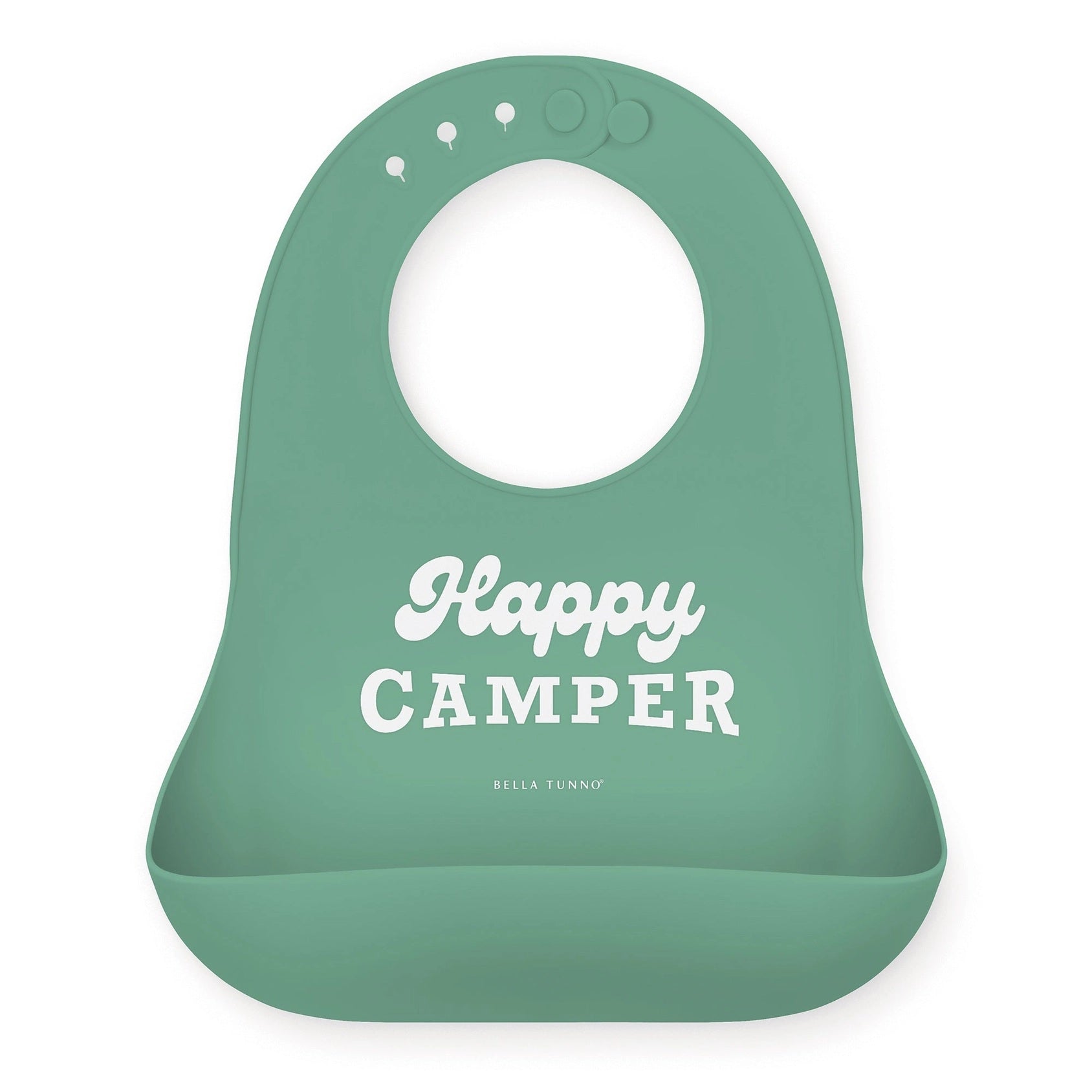 Bella Tunno Silicone Wonder Bib - Happy Camper