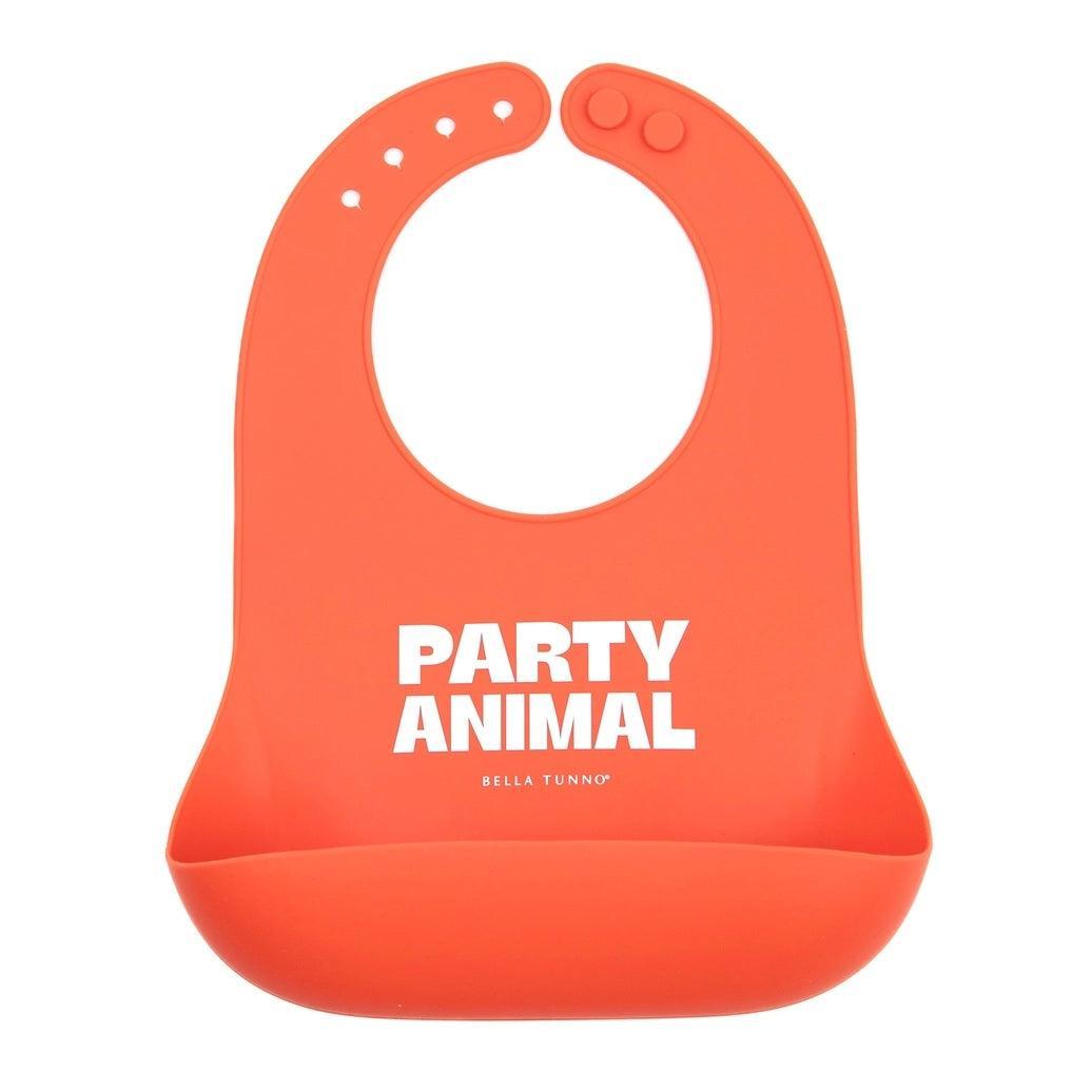 Bella Tunno Silicone Wonder Bib - Party Animal